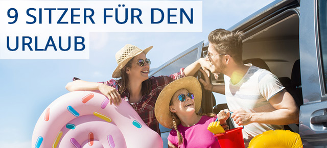 9-Sitzer für den Urlaub mieten - Autovermietung Prussak - Homburg/Saar